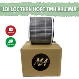 Thumbnail Combo 2 màng lọc không khí MAX AIR loại than hoạt tính Carbon khử mùi, lọc bụi mịn, lọc sạch lông chó mèo 4
