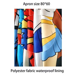 Thumbnail Tạp dề nhà bếp Aubess Super Hero - Thiết kế vui nhộn & thời trang - Polyester dùng để nấu ăn / ăn uống 3