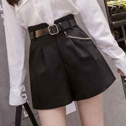 Thumbnail Quần short nữ silive quần đùi nữ cạp cao phong cách trẻ trung 2