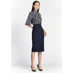 Thumbnail Chân váy bút chì dáng dài, ôm body, cạp cao tôn dáng, xẻ sau, phong cách công sở - De Leah - Thời trang thiết kế 2