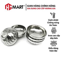 Thumbnail Bộ 5 Bát Xoắn Inox cách nhiệt chống nóng thương hiệu Hoàng Gia 4