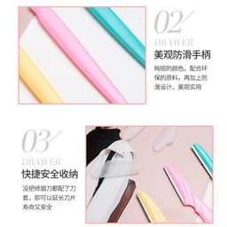 Thumbnail Dao Cạo Pudaier Cho Chân Mày Trang Điểm Mắt 2g 4