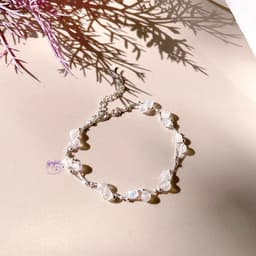 Thumbnail Vòng Tay Đá Ánh Trăng Mini Thiên Nhiên May Mắn Không Kị Mệnh SP002474 Gypsy.lala 4