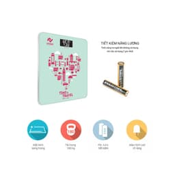 Thumbnail Cân Điện Tử Sức Khỏe Life360 AR-S17G - Cân Điện Tử Thông Minh- Hàng Chính Hãng 3