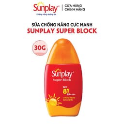 Thumbnail Kem Chống Nắng Cực Mạnh Sunplay Super Block Dạng Sữa Kháng Nước Tốt Spf 81 /Pa++++ 30g/70g 1