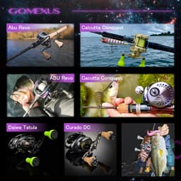 Thumbnail Núm quay cần câu cá GOMEXUS TPE/CORK 27mm cho Shimano Ultegra Stella Daiwa Caldia Certate Ryobi Minipower Nova A27 CA27 4