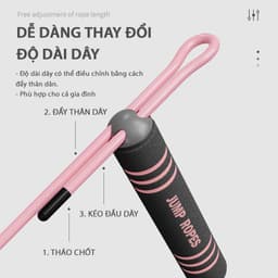 Thumbnail Dây Nhảy Cho Bé Tập Thể Dục Thể Thao MixSport Giúp Cơ Thể Dẻo Dai Phát Triển Toàn Diện DTN05 3