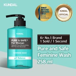 Thumbnail Dung dịch vệ sinh phụ nữ KUNDAL 258ml an toàn tiện dụng 1