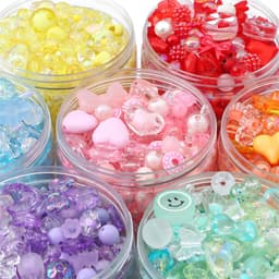 Thumbnail Hạt xâu Beadia bằng acrylic hỗn hợp phong cách Baroque dùng làm trang sức DIY 4