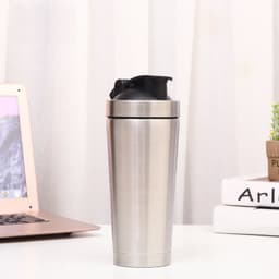 Thumbnail Bình Lắc Shaker Đựng Nước Giữ Nhiệt Inox 800ml, Bình Tập Gym Thể Thao Chính Hãng Amalife Kèm Bóng Lò Xo Lắc 3