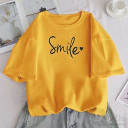 Thumbnail Áo Thun Cotton Tay Ngắn In Họa Tiết Hoạt Hình Phong Cách Hàn Quốc Cho Nữ 1