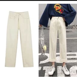 Thumbnail Quần Jeans Dài Thời Trang Dành Cho Nữ 2