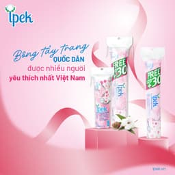 Thumbnail Bông Tẩy Trang Ipek Klasik 150 miếng Cotton Pads 2