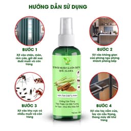 Thumbnail Combo 2 Chai Dung Dịch Xịt Đuổi Muỗi Và Côn Trùng, Xịt Phòng Sả Chanh TAMAS 100ml- Chai Xịt Tinh Dầu Đuổi Muỗi Cho Bé 3