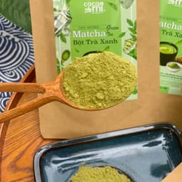 Thumbnail Bột Matcha Trà Xanh Nguyên Chất CACAOMI Green Tea pha chế thức uống, làm bánh, đắp mặt nạ 50g 3