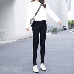 Thumbnail Daduhey Quần Jean Skinny Lưng Cao Ôm Dáng Thời Trang 2020 Cho Nữ 2