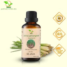 Thumbnail Tinh dầu Sả Java 50ml nguyên chất TAMAS, tinh dầu thơm phòng, treo xe,  khử mùi, giải stress, xua đuổi muỗi và côn trùng 2