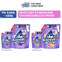 Thumbnail Combo Túi Nước Giặt Xả MaxKleen chuyên dụng Cửa Trước 3.6kg + Túi 450G mùi ngẫu nhiên 1