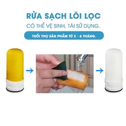 Thumbnail Lõi lọc thay thế Samono SW-FEW11 phụ kiện cho đầu lọc nước tại vòi của bộ SW-WPW11 4