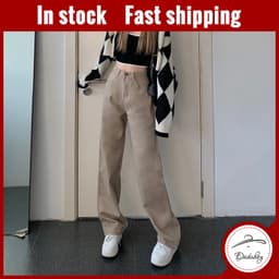 Thumbnail Quần jeans dài DADUHEY lưng cao thời trang dành cho nữ 1