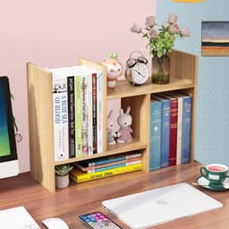 Thumbnail Kệ sách gỗ để bàn làm việc IGA chính hãng IGA GP62 1