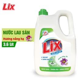 Thumbnail Nước Lau Sàn Lix Hương Nắng Hạ 3.6 Lít LH360 Thơm Mát Sạch Sáng Bóng An Toàn 2