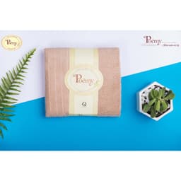 Thumbnail Khăn thể thao cao cấp Poêmy sọc gân KT(36x78) 1