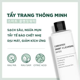 Thumbnail Nước tẩy trang Caryophy 500ml cho da mụn nhạy cảm Smart Cleansing Water 2