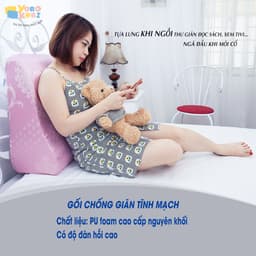 Thumbnail TEM CHÍNH HÃNG Gối Kê Chân Chống Giãn Tĩnh Mạch Chuyên Dụng Yorokobi KT 25&28CM - Đánh Giá Thật, Lượt Mua Thật 4