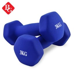 Thumbnail BG-Cặp tạ tay lõi thép đặc bọc caosu nhám Thái Lan 3KG 2