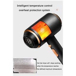 Thumbnail Máy Sấy Tóc Kemei Gió Mạnh Bảo Vệ Quá Nhiệt Không Làm Cho Tóc Bị Hư Tổn 3