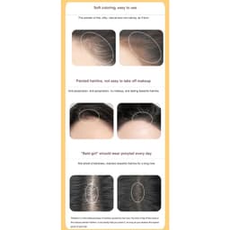 Thumbnail Còn Hàng Vlonca Phấn Tạo Nếp Chân Tóc Tự Nhiên Phấn Tạo Nếp Cho Trán Thay Thế Màu Tự Nhiên Và Bổ Sung Thanh Toán Khi Nhận Hàng 4