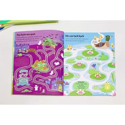 Thumbnail Sách - Combo Mê cung phát triển tư duy tập 1,2,3,4, du hành vũ trụ, khám phá thế giới - Vizibook 3