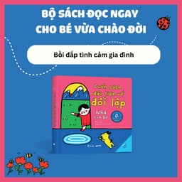 Thumbnail Sách - Bộ Tương Phản/ Contrast Book dành cho trẻ sơ sinh - Crabit Kidbooks 3