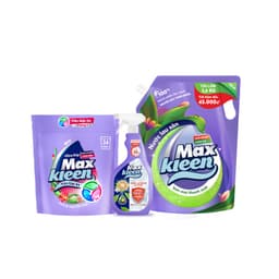 Thumbnail Combo Chai Lau sàn MaxKleen Ban mai 3.6kg + Viên giặt (34 viên/túi)+ Chai xịt đa năng 520ml 1