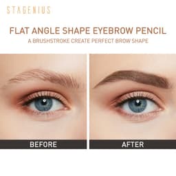 Thumbnail Bút kẻ mày STAGENIUS 2 đầu kháng nước lâu trôi 0.16g 2