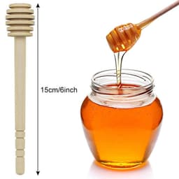 Thumbnail Que gỗ lấy mật ong Saffron Việt Nam kích thước dài 15cm 1