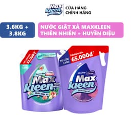 Thumbnail Combo 2 Túi nước giặt xả MaxKleen Thiên nhiên 3.6kg + Huyền diệu 3.8kg 2