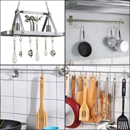 Thumbnail Móc treo đồ chữ S HOBBY Home Decor MS chất liệu Inox 304 dày 4mm 1