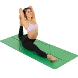 Thumbnail Thảm Tập Yoga Định Tuyến Da PU – Màu Xanh Lá - Thảm Yoga Định Tuyến Tập Gym Cao Cấp Chính Hãng Amalife 1