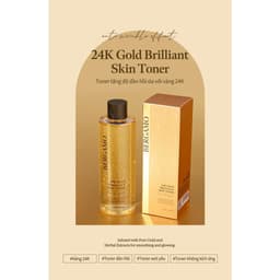 Thumbnail Toner Vàng 24K Bergmo 250ml Chăm Sóc Da Rực Rỡ 1