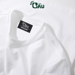 Thumbnail Áo thun nam trơn GẤU 194 cổ tròn tay ngắn vải coton co dãn, dày dặn - form regular fit - TRLG10 3