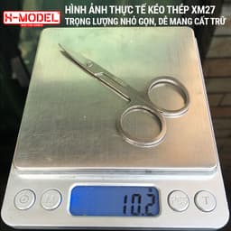 Thumbnail Dụng cụ làm mô hình GUNDAM kéo thép nhỏ không rỉ sắc bén chuyên dụng XM28 dụng cụ phụ kiện X-MODEL 3