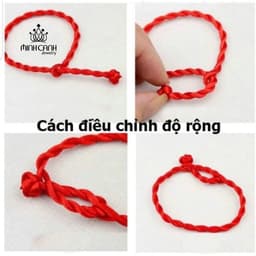 Thumbnail Vòng Tay Chỉ Đỏ Mix Bi Bạc Ta Mang Lại May Mắn - Minh Canh Jewelry 4
