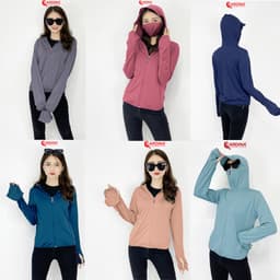 Thumbnail Áo Chống Nắng Nữ 𝐂𝐀𝐑𝐃𝐈𝐍𝐀 1 Lớp Chất Thun Lạnh Aircool Nhật Bản Cao Cấp Chống Tia UV 2NF,4NMF01 4