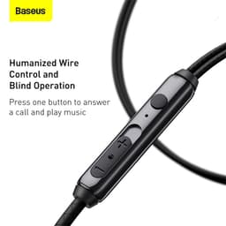 Thumbnail Tai Nghe Nhét Tai Baseus H19 Âm Thanh Nổi 6D Và Mic Cho Điện Thoại Xiaomi Có Dây 3.5mm 4