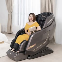 Thumbnail Ghế massage trị liệu toàn thân Toshiko T9900 bảo hành 6 năm công nghệ con lăn 6D và túi khí cao cấp tặng quà hấp dẫn 3