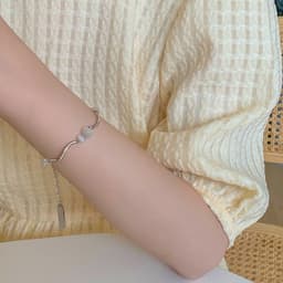 Thumbnail Vòng tay OIMG hợp kim thiết kế đơn giản thời trang cho nữ 4