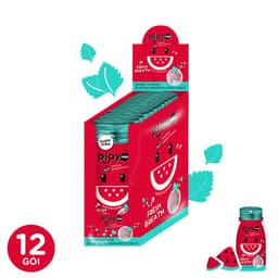 Thumbnail kẹo ngậm the Playmore Thái Lan gói 12g vị dưa hấu 3