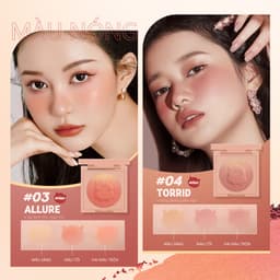Thumbnail Phấn Má Hồng BANXEER Monster 6 Màu Tùy Chọn 34g 2